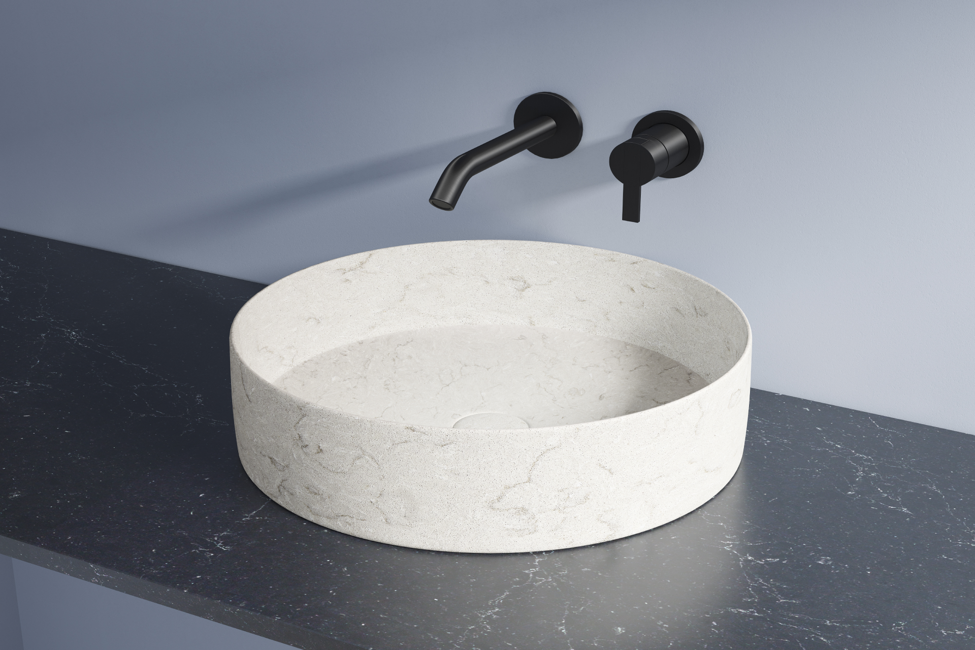 quartz wash basin