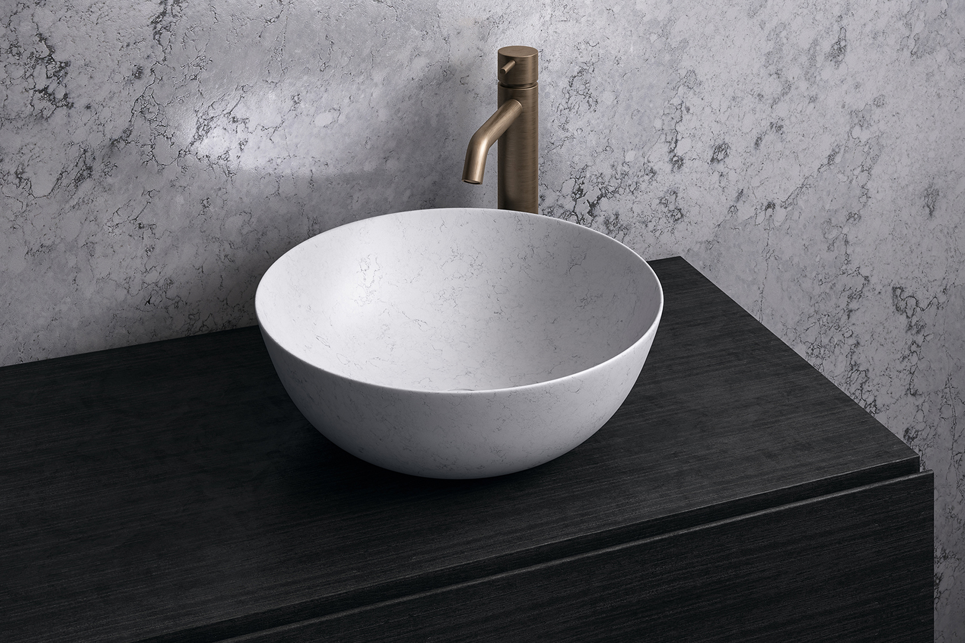 quartz wash basin