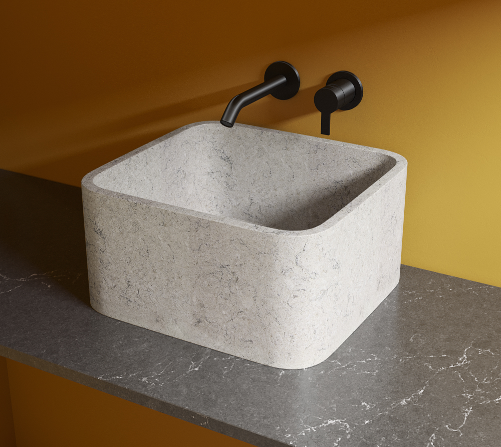 quartz wash basin