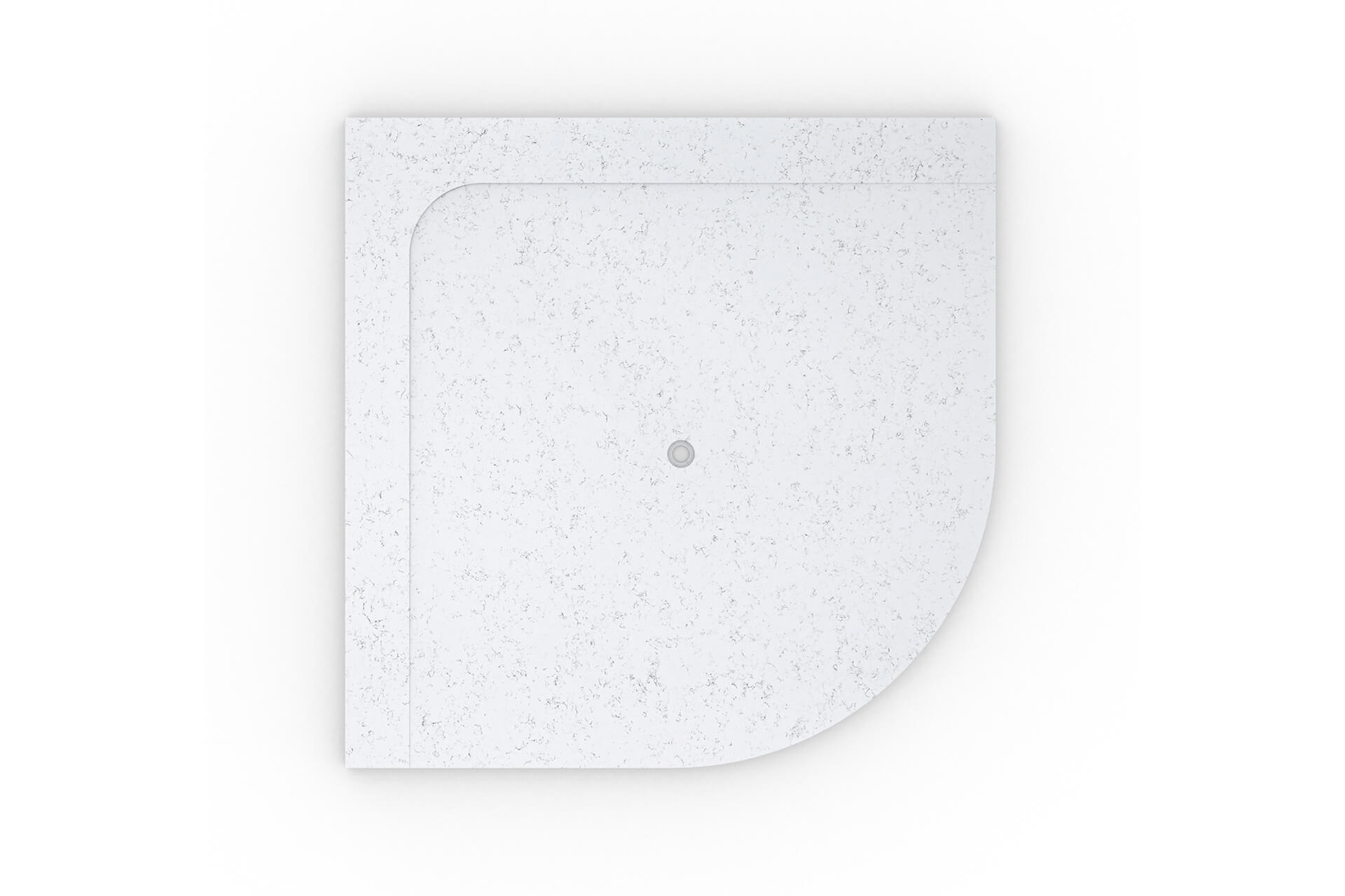 Cyprus QT2114-3 quartz shower tray